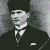 Black And White Mustafa Kemal Ataturk President diamond painting