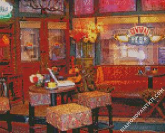 Central Perk diamond painting