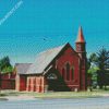 Church In Yea Australia diamond painting