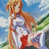 Cute Anime Character Asuna diamond painting