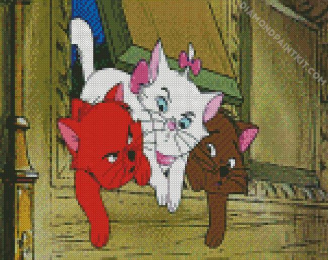 Disney Characters The Aristocats diamond painting