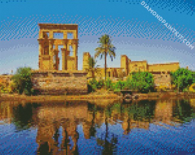 Egypt Philae Aswan diamond painting