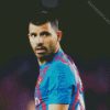 FC Barcelona Player Sergio Aguero diamond painting