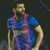 FCB Player Sergio Aguero diamond painting