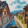 Follow Me In The Korean Alleys diamond painting