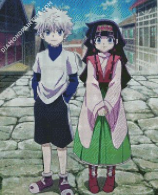 Hunter X Hunter Killua And Alluka diamond painting