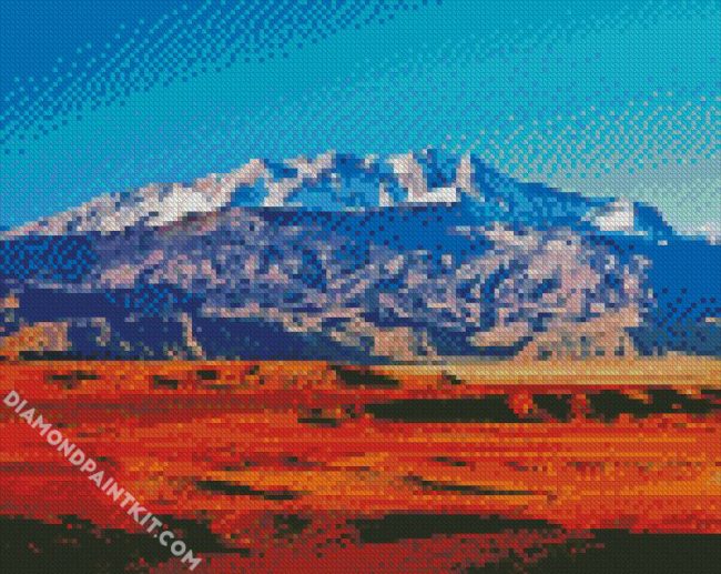 Moroccan Atlas Mountains diamond painting