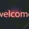 Neon Welcome diamond painting