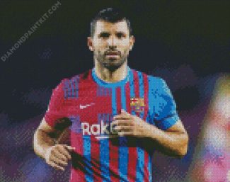 Sergio Aguero Football Player Sport diamond painting