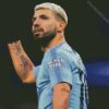 Sergio Aguero Footballer diamond painting