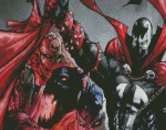 Spawn Supervillain diamond painting