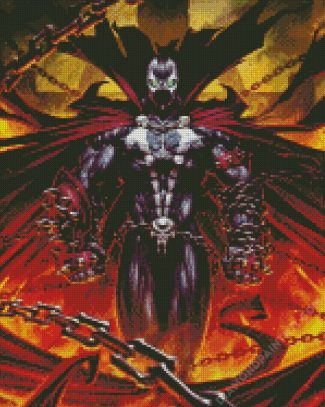 Spawn Comic Books Character diamond painting