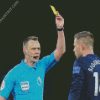 Stuart Attwell Giving Yellow Card To Sigurdsson diamond painting