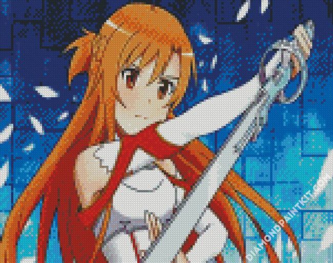 Sword Art Online Asuna diamond painting