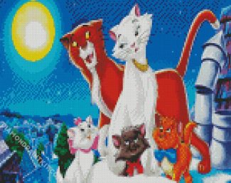 The Aristocats Characters diamond painting