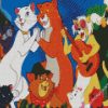 The Aristocats Characters Dancing diamond painting