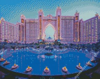 The Palm Atlantis diamond painting