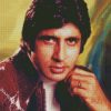 Young Amitabh Bachchan diamond painting