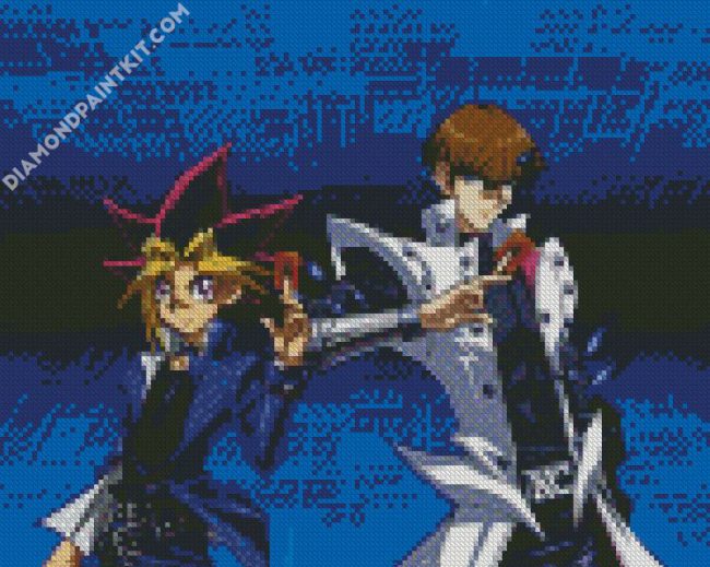 Yu Gi Oh And Seto Kaiba Characters diamond painting