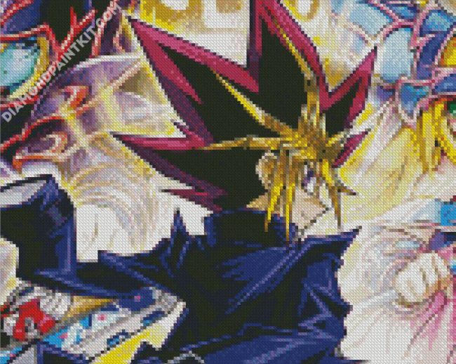 Yu Gi Oh Anime diamond painting