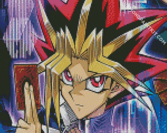 Yu Gi Oh Anime Manga diamond painting