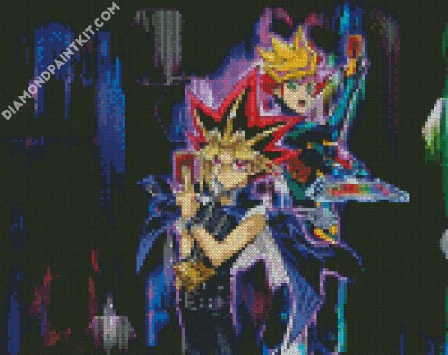 Yu Gi Oh Character diamond painting