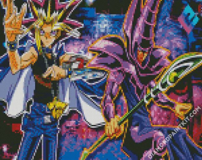 Yu Gi Oh Manga Anime diamond painting