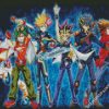 Yugi And Yu Gi Oh Characters diamond painting