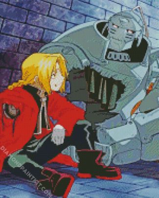 Alphonse Fullmetal Alchemist diamond painting