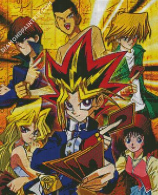 Anime Character Yu Gi Oh diamond painting