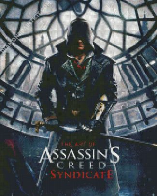 Assassins Creed Jacob diamond painting