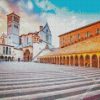 Basilica Of San Francesco Assisi Church diamond painting