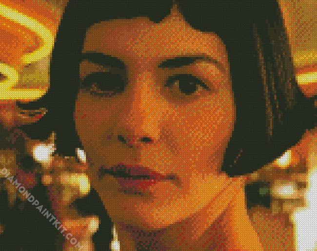 Close Up Amelie diamond painting