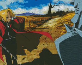 Edward Elric And Alphonse diamond painting