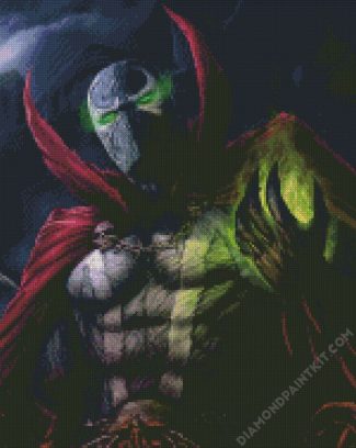 King Spawn Character diamond painting