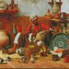 Atelier De Poterie Tangier By Jean Discart diamond painting