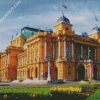 National Theatre In Zagreb diamond painting