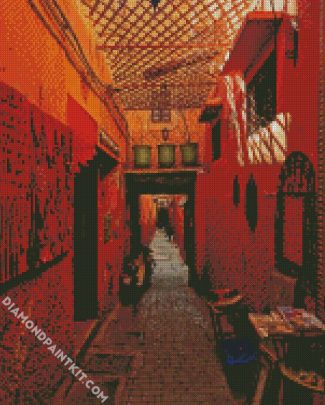 Old Alley In Morocco diamond painting