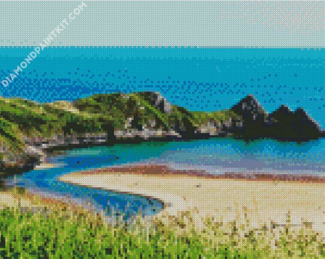 Wales Beach Anglesey diamond painting