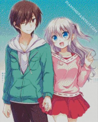 Yuu Otosaka And Nao diamond painting