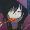 Yuu Otosaka Eating diamond painting