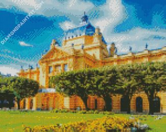 Zagreb Monuments diamond painting