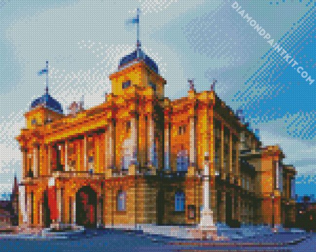 Zagreb National Theatre diamond painting