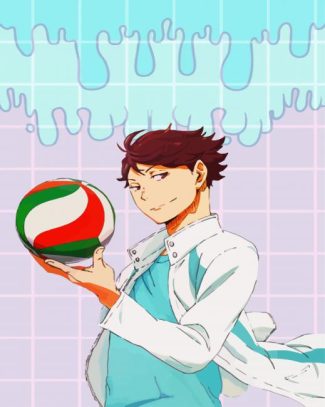 Haikyuu Toru Oikawa diamond painting