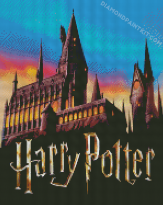 Harry Potter Hogwarts School diamond painting