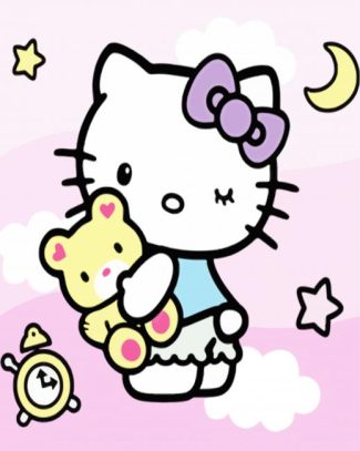 Hello Kitty Cartoon Diamond paintings