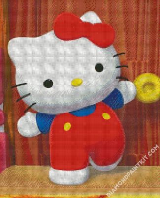 hello kitty doll diamond painting