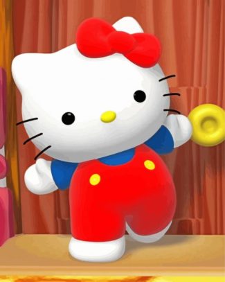 Hello Kitty Doll diamond painting