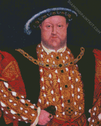 Henry VIII Tudor England diamond painting