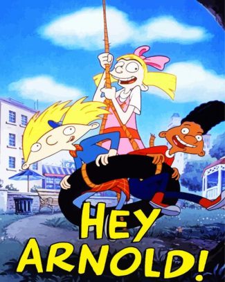 Hey Arnold Animation diamond painting